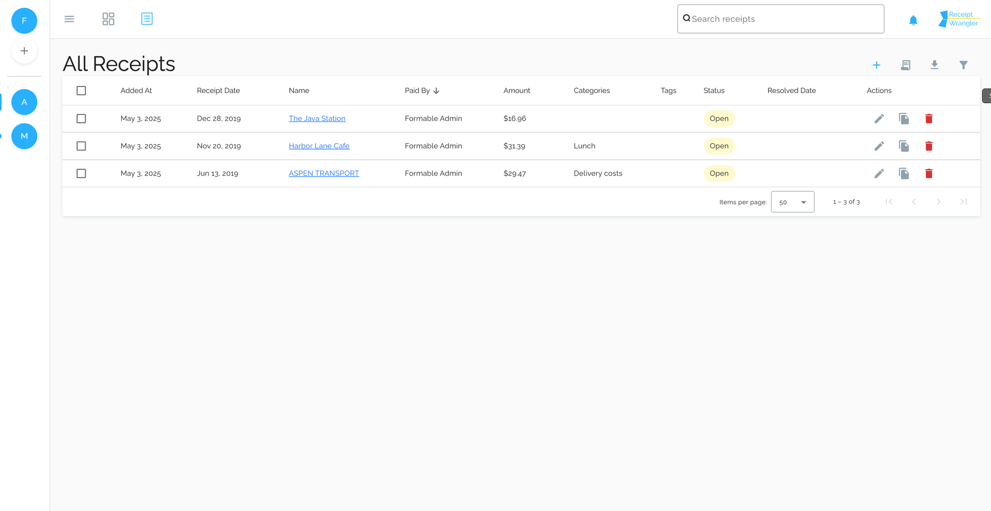Never Lose a Tax Receipt Again! AI-Powered Receipt Wrangler