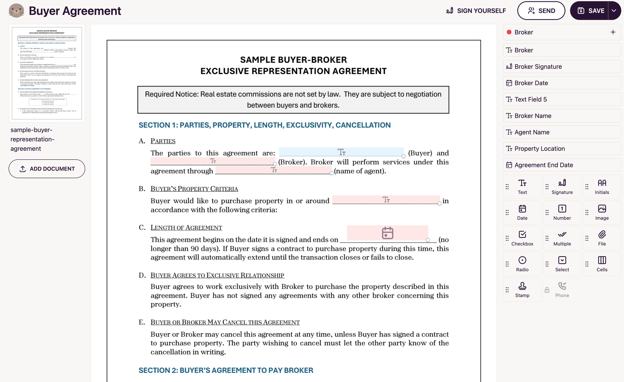Self host digital document signing and processing for contracts with DocuSeal